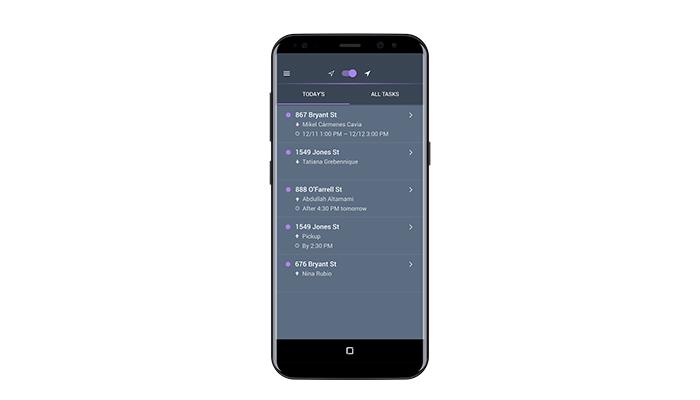 onfleet Driver App