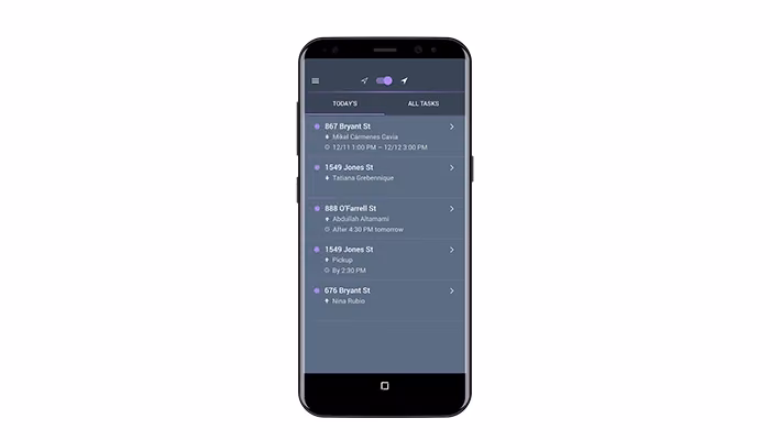 onfleet Driver App