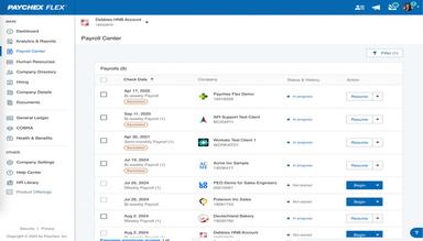 Paychex Payroll View