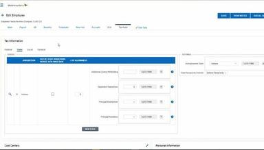 PayServ Employee Report
