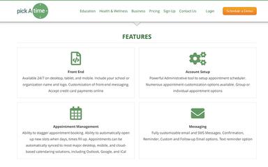 pickAtime Features