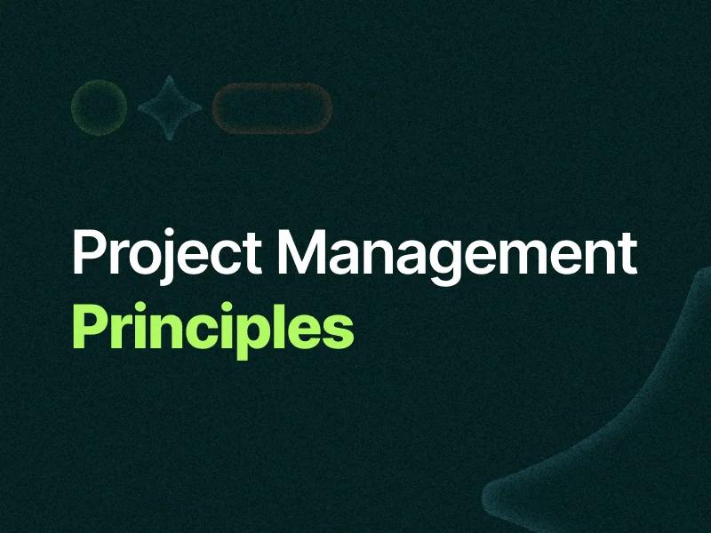 Project Management Principles: A Guide For Leaders And Teams