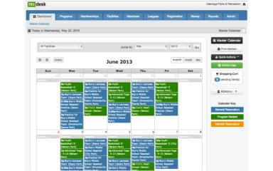 RecDesk Dashboard