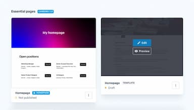 Careers Site Editor