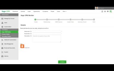 Sage CRM Builder
