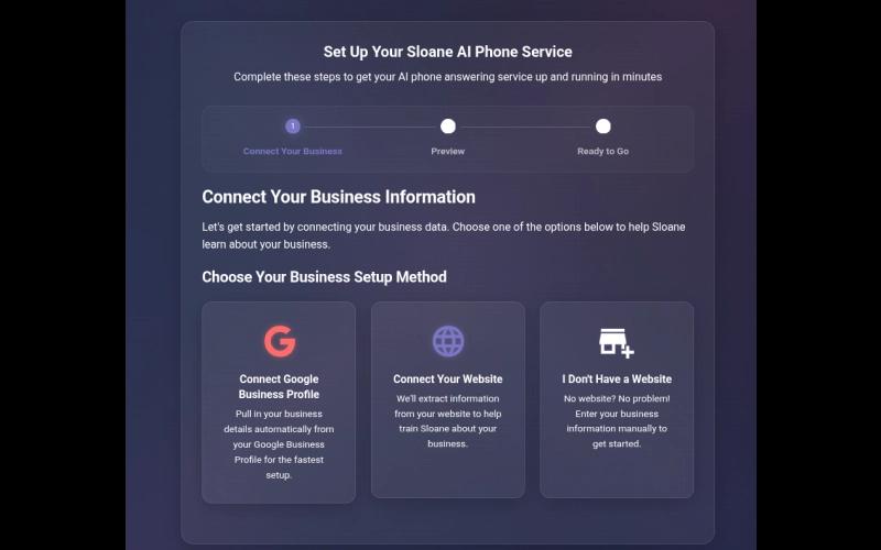 Sloane Ai Phone Services