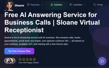 Sloane Ai Services For Business Calls