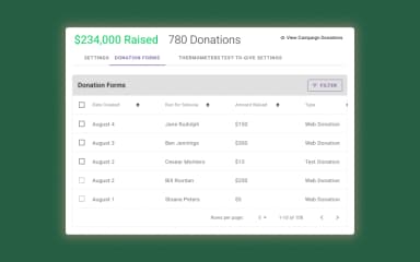 Snowball Donation Forms