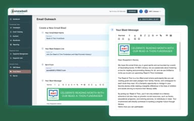 Snowball Email Outeach