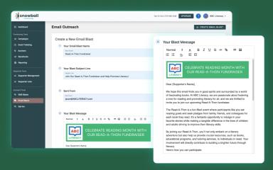 Snowball Email Outeach