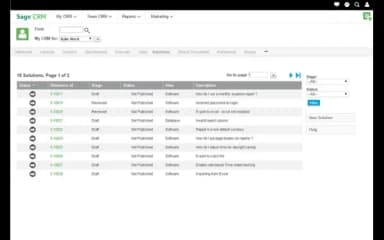 Sage CRM Solutions