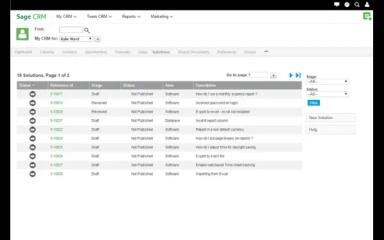 Sage CRM Solutions