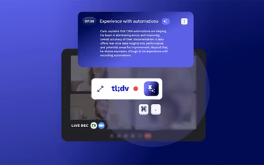 tl;dv Automation Experience