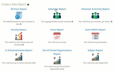 Track it Forward Create A New Report