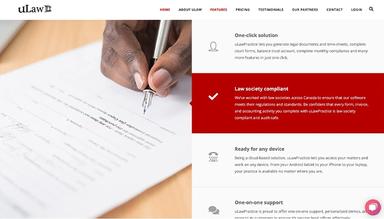 uLawPractice Law Society & CRA Compliance is what we strive for