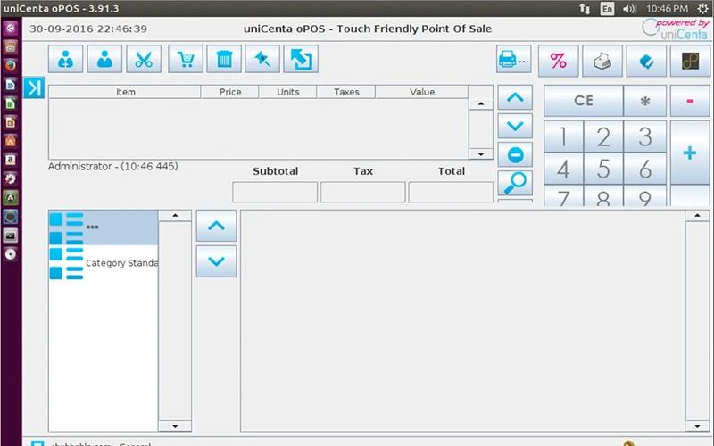uniCenta oPOS Interface