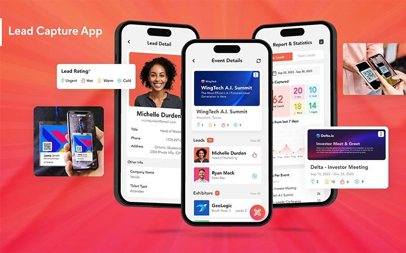 vFairs Lead Capture App