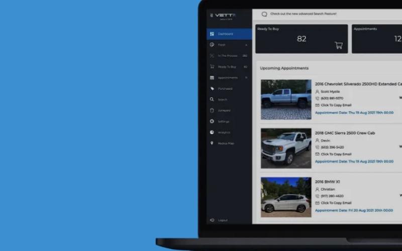 VETTX Dashboard