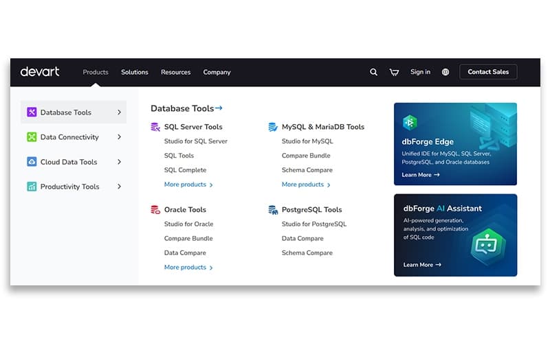 Devart: Pricing, Free Demo & Features | Software Finder