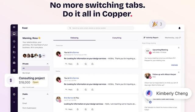 Copper Software: Pricing, Free Demo & Features | Software Finder